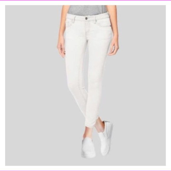 Buffalo David Bitton Aubrey Mid-rise Super Soft Capri - Picture 1 of 16